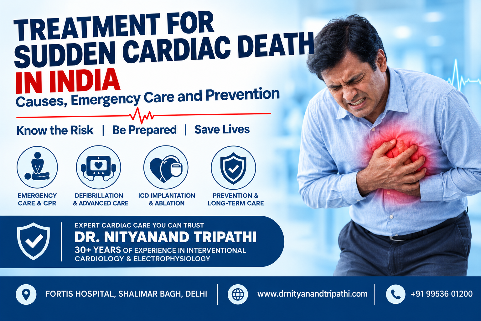 Treatment for Sudden Cardiac Death in India