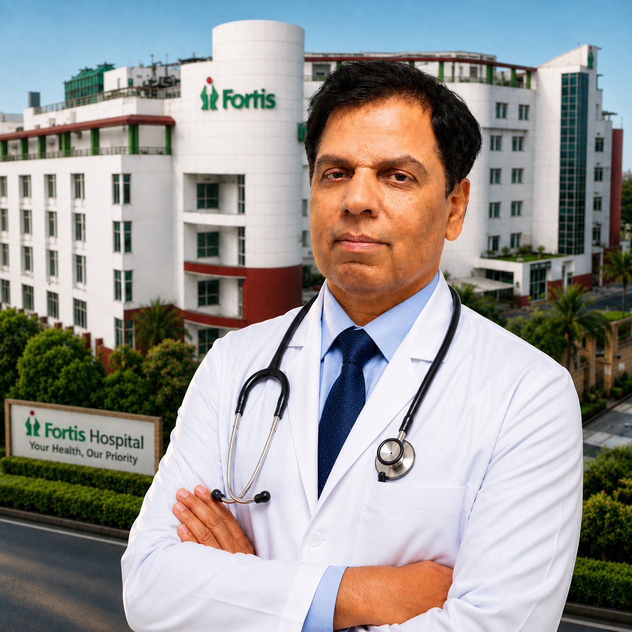 Best Cardiologist in Shalimar Bagh Delhi – Dr. Nityanand Tripathi at Fortis Hospital